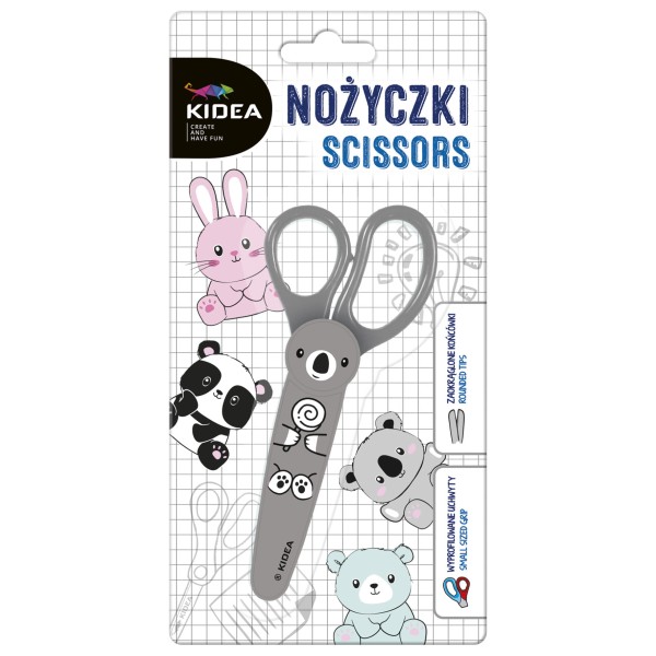 Nożyczki z figurkę w etui Kidea