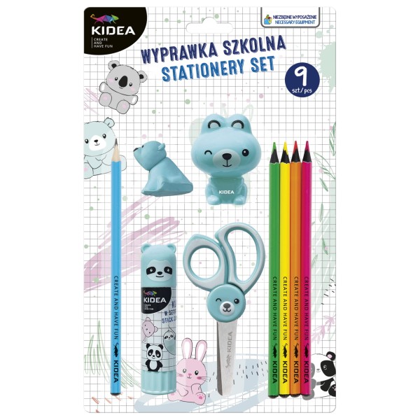 Wyprawka szkolna Miś Kidea