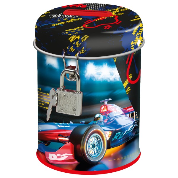 Skarbonka z kłódką Race Team 10