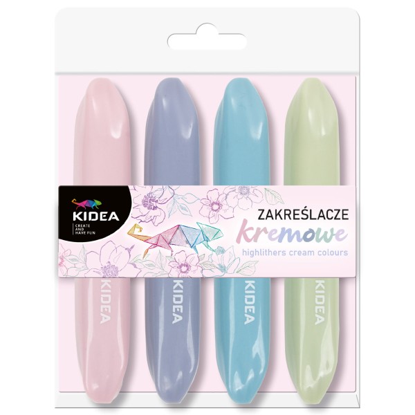 Zakreślacze kremowe future Kidea
