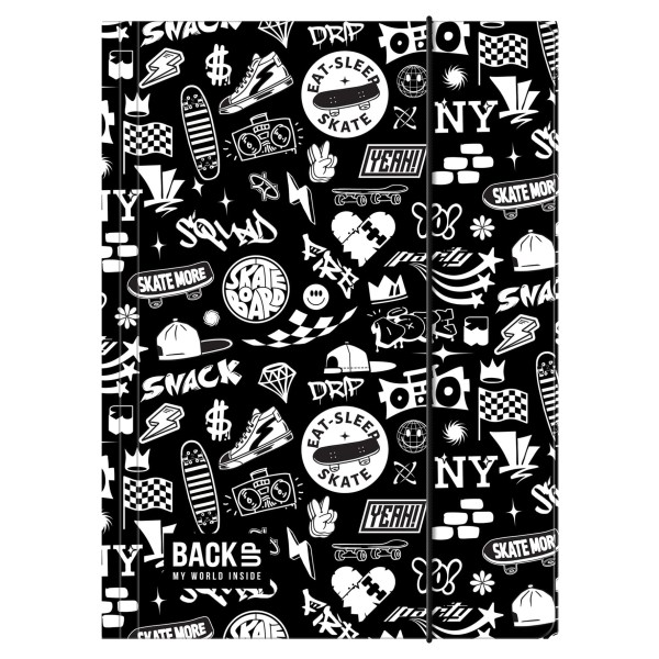 Teczka z gumką A4 BackUP 7 A 57