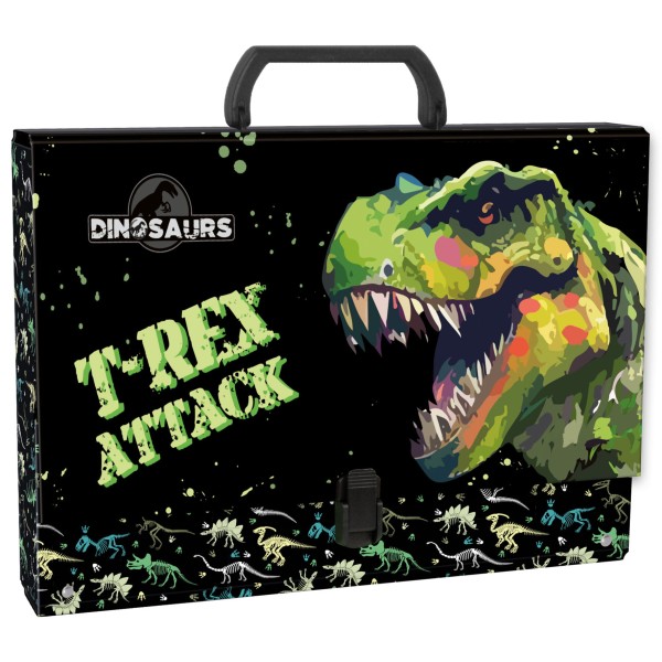 Teczka twarda z rączką Dinozaur 20