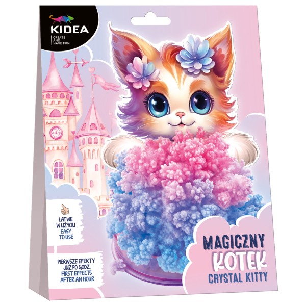 Magiczny krystaliczny kotek Kidea