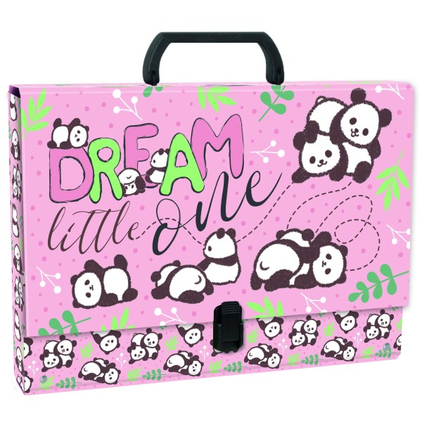 Teczka twarda z rączką Panda 10