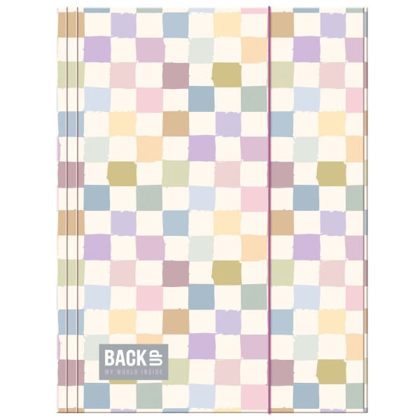 Teczka z gumką A4 BackUP 8 A 01