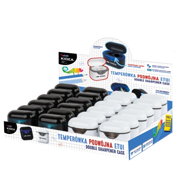 Temperówka podwójna etui Kidea D