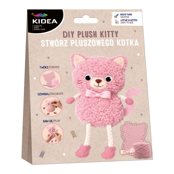 Stwórz pluszowego kotka Kidea