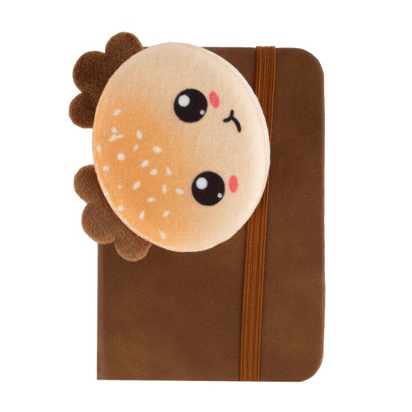Notes z gumką A7 Burgero